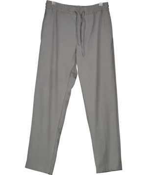 ZARA Grey Pull On Tapered Trousers UK M