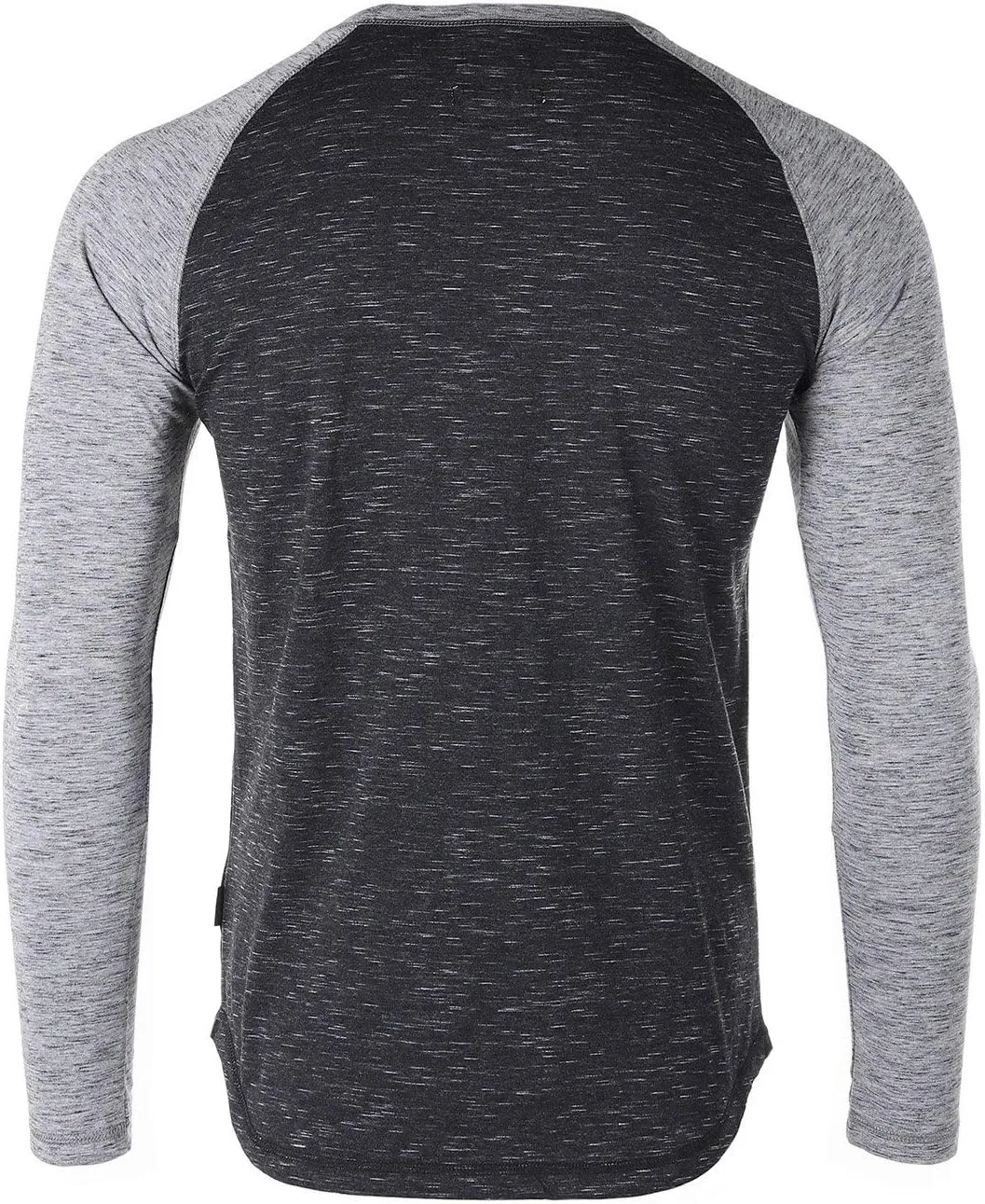 ZIMEGO Men's Long Sleeve T-Shirts Athletic Muscle Slim Fit Basic Tee