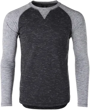 ZIMEGO Men's Long Sleeve T-Shirts Athletic Muscle Slim Fit Basic Tee
