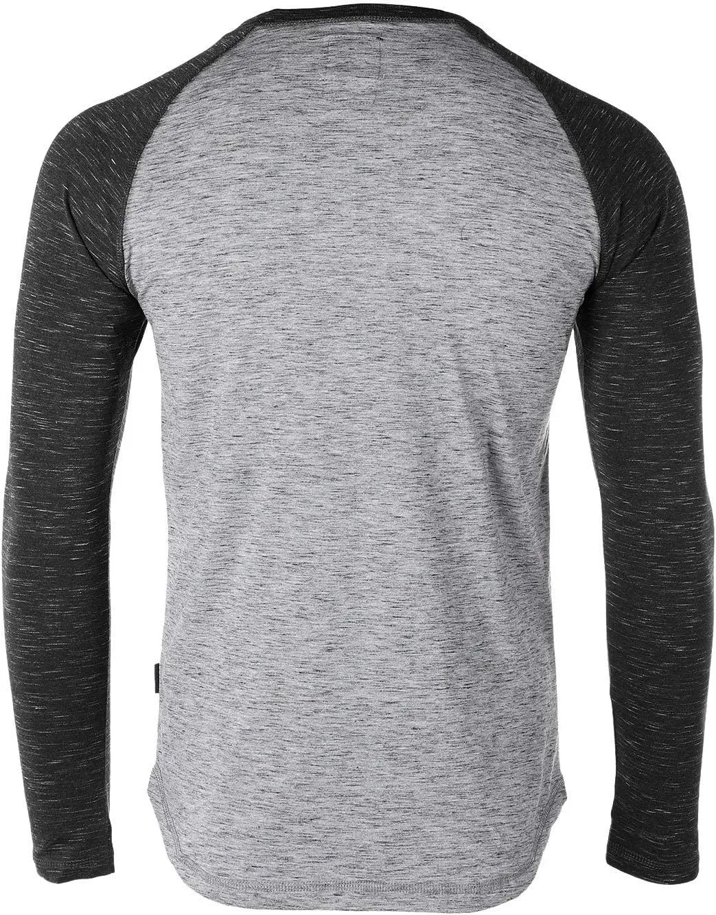 ZIMEGO Men's Long Sleeve T-Shirts Athletic Muscle Slim Fit Basic Tee